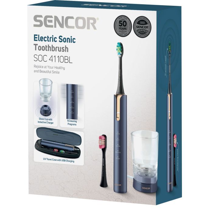 Електрична зубна щітка Sencor SOC 4110BL зображення 9