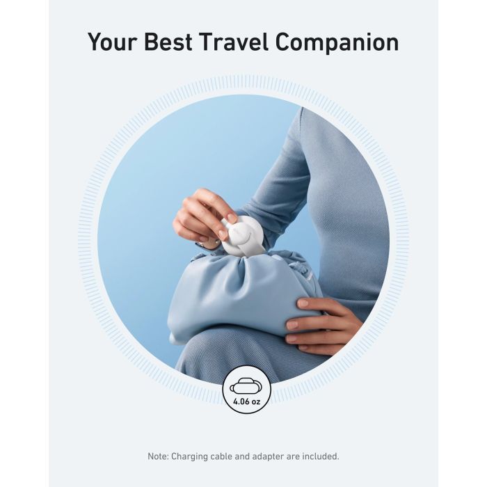 Зарядное устройство Anker MagGo Wireless Charging Pad 15W 3-in-1 Foldable White (B25M8H21) изображение 4