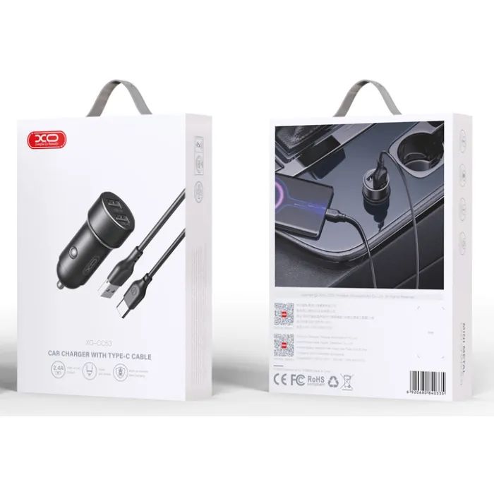 Зарядное устройство XO CC53 black (CC53.black) изображение 3