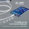 Дата кабель USB 2.0 AM to Lightning 1.2m 2.4A MFi PowerLine-Ai120 white Promate (powerline-ai120.white) изображение 5