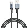 Дата кабель USB 2.0 AM to USB-C 1.2m black Verbatim (31843)