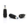 Перехідник DC 5.5x2.1mm (папа) - 5,5х2,5mm (мама) Blue Voltronic (01891 / YT-A-5.5x2.1M/5,5х2,5F-B)