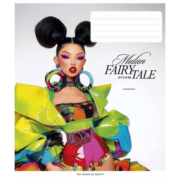Тетрадь Школярик Fairytale 48 листов линия (048-3542L) изображение 2