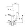 Смеситель Franke Lina L Shape (115.0728.480) изображение 3