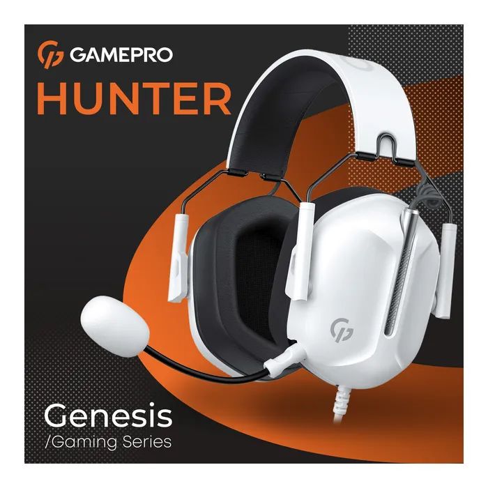 Наушники GamePro Genesis Hunter White (HS1350W) изображение 3