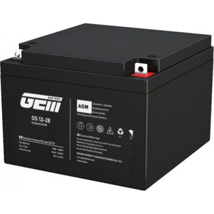 Батарея до ДБЖ GEM GS 12V-28Ah (GS 12-28)