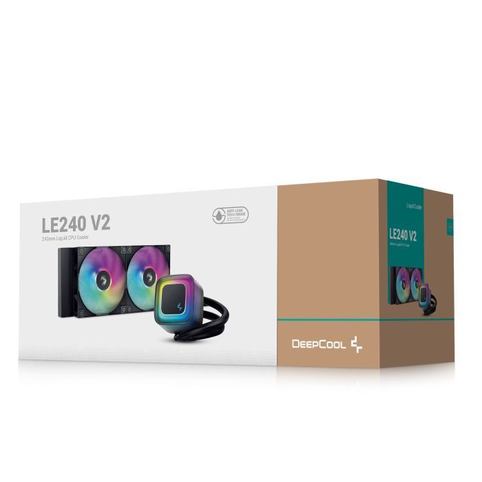 Система жидкостного охлаждения Deepcool LE240 V2 (R-LE240-BKAMMC-G-2) изображение 6