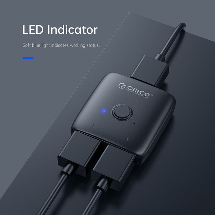 Разветвитель Orico HDMI 2.0 1x2, 4K (CA913510) изображение 9