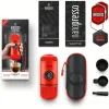 Кавоварка кемпінгова Wacaco Nanopresso з чохлом червона (WNANORED) зображення 2