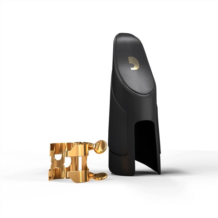 Лигатура для кларнета D'Addario H-Ligature & Cap For Bb Clarinet Gold-Plated (HCL1G)