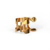 Лигатура для кларнета D'Addario H-Ligature & Cap For Bb Clarinet Gold-Plated (HCL1G) изображение 2