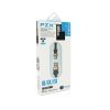 Дата кабель USB 2.0 AM to Lightning 1.0m 3.0A black gold PZX (V-165) изображение 3