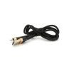 Дата кабель USB 2.0 AM to Lightning 1.0m 3.0A black gold PZX (V-165) изображение 5