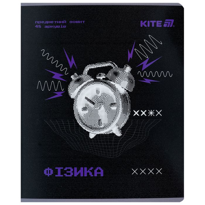 Тетрадь Kite предметная Techno 48 листа, клетка, физика (K25-240-2)