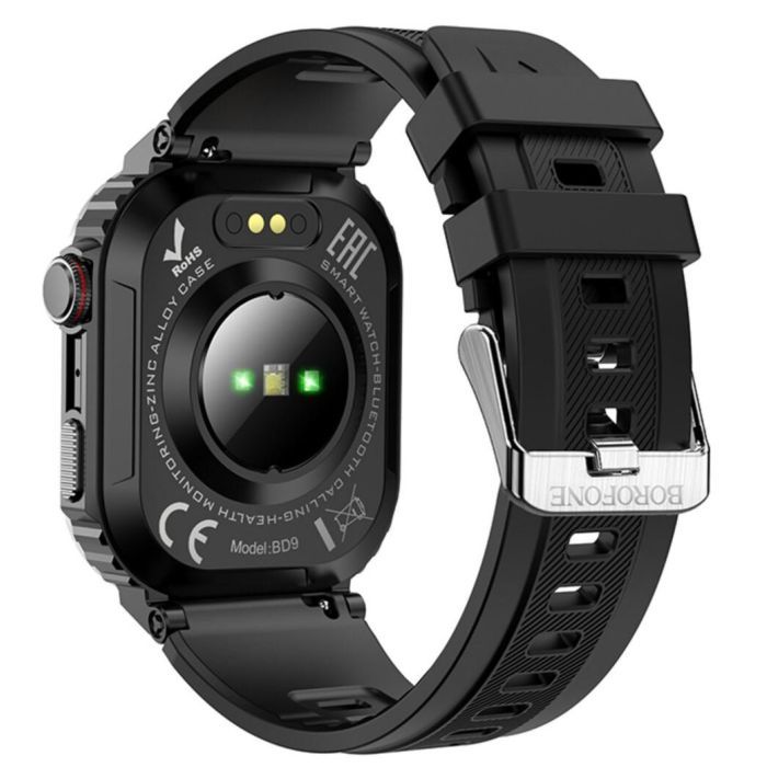 Смарт-годинник BOROFONE BD9 Smart sports watch (call version) Black (6941991113963) зображення 2