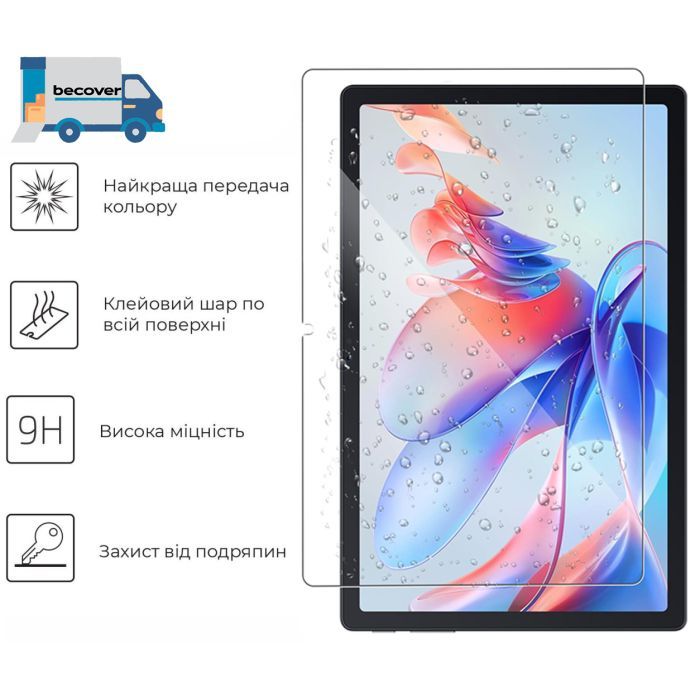 Скло захисне BeCover Oscal Pad 80 WiFi 10.51" (713694) зображення 2