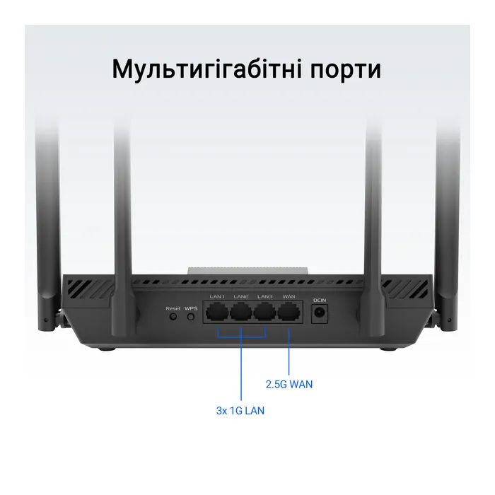 Маршрутизатор ASUS RT-BE50 (90IG09U0-MO3S00) изображение 7