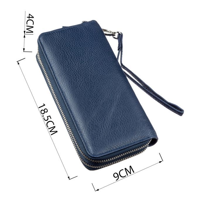 Гаманець ST Leather Синій (18869) зображення 3