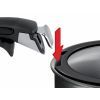 Крышка для посуды Tefal Ingenio, набір 3 шт, скло, пластик, чорний (L9849053) изображение 2