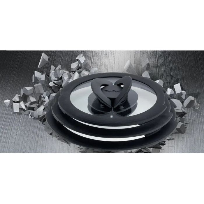 Крышка для посуды Tefal Ingenio, набір 3 шт, скло, пластик, чорний (L9849053) изображение 7