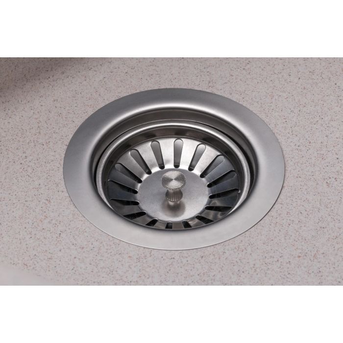 Мойка кухонная GRANADO RONDA ivory з сифоном (470*490mm.) (gr2204) изображение 3