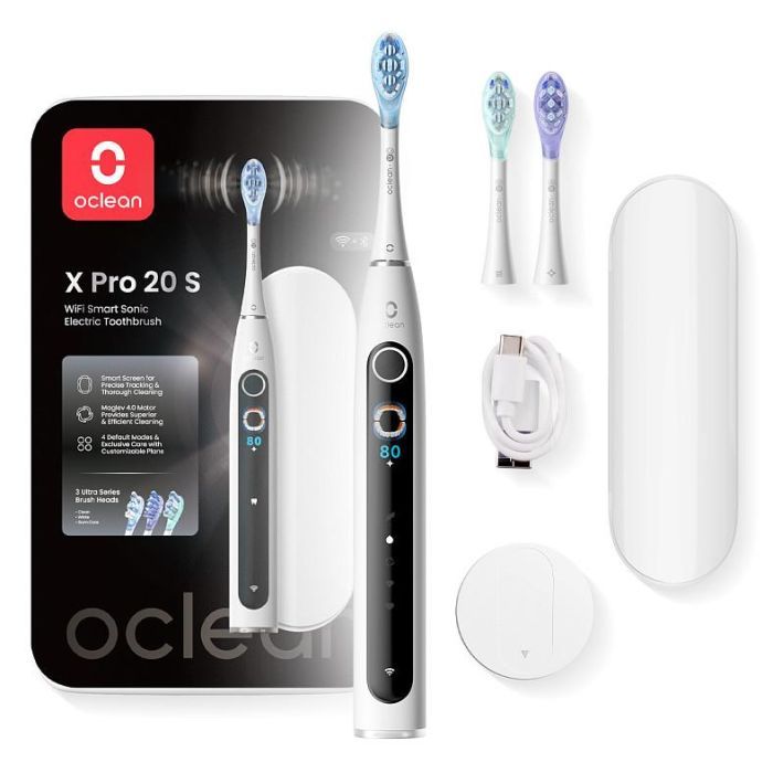 Електрична зубна щітка Oclean X Pro 20 Set Electric Toothbrush Black (6970810556964)