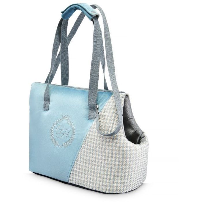 Переноска для животных Chloe's Home Porto 43x27x17 см синяя (CLH1257)