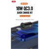 Зарядное устройство XO USB QC3.0 18W + cable USB to Lightning black (TZ12-L-BK) изображение 4