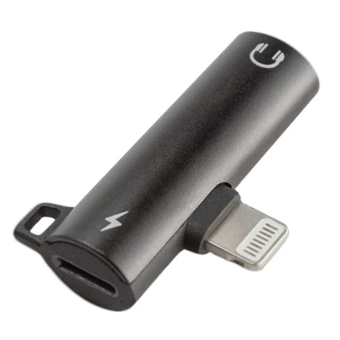 Переходник Lightning M to Lightning F + 3.5mm F XoKo (AC-305) > цены в Киеве и Украине Переходник Lightning M to Lightning F + 3.5mm F XoKo (AC-305)