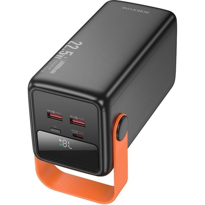 Батарея универсальная BOROFONE 60000mAh BJ66B Magnifico 22.5W PD/20W Black (6941991115165) изображение 3