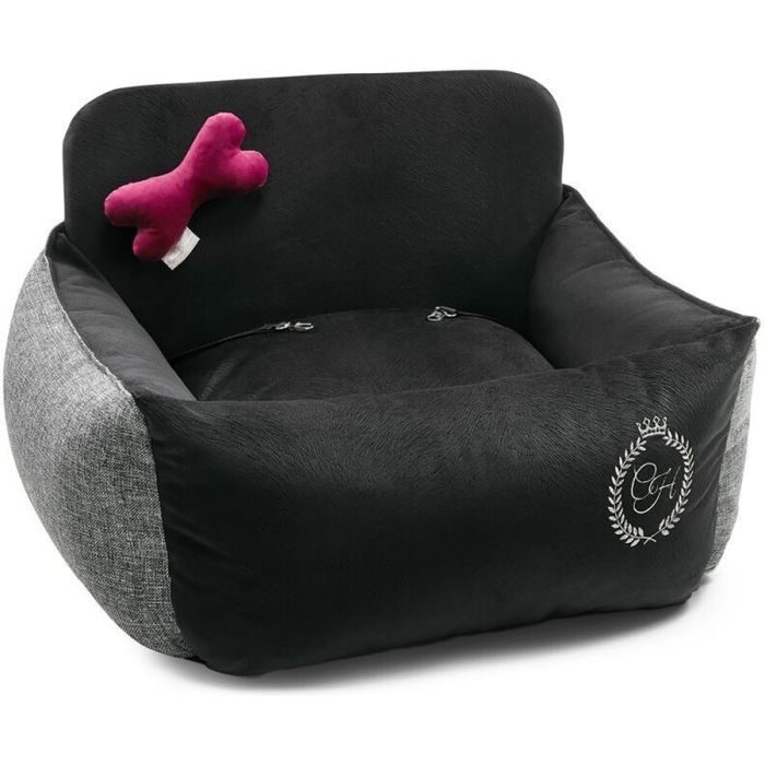 Автомобильное кресло для животных Chloe's Home Paris M/L 65х45 см серое (CLH1028)