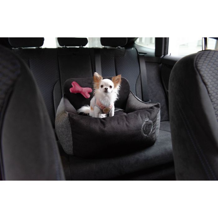 Автомобильное кресло для животных Chloe's Home Paris M/L 65х45 см серое (CLH1028) изображение 2