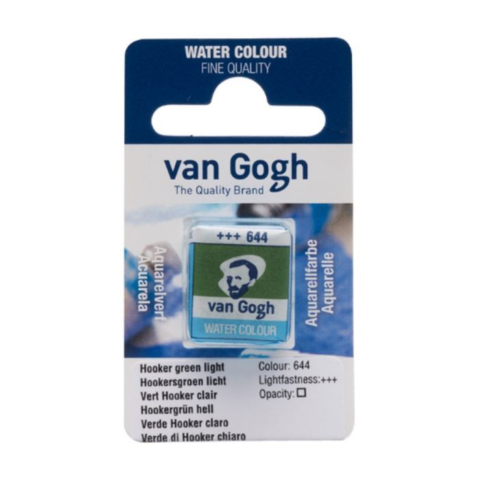Акварельні фарби Royal Talens Van Gogh (644), Хукера зелена світла, кювета (8712079419479)