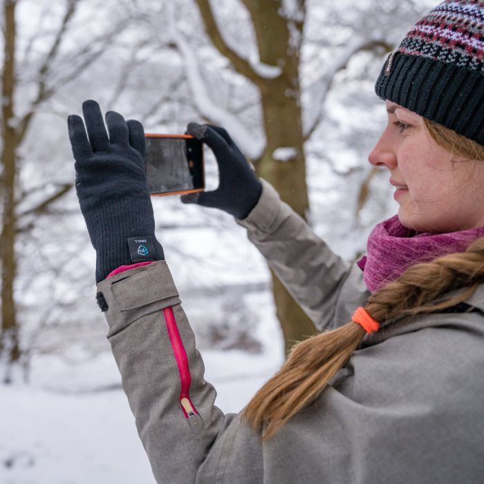 Водонепроникні рукавички Dexshell ThermFit 3.0 Gloves чорні XL (DG12402BLK-XL) зображення 3