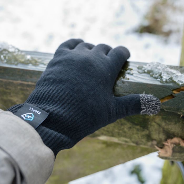 Водонепроникні рукавички Dexshell ThermFit 3.0 Gloves чорні XL (DG12402BLK-XL) зображення 4