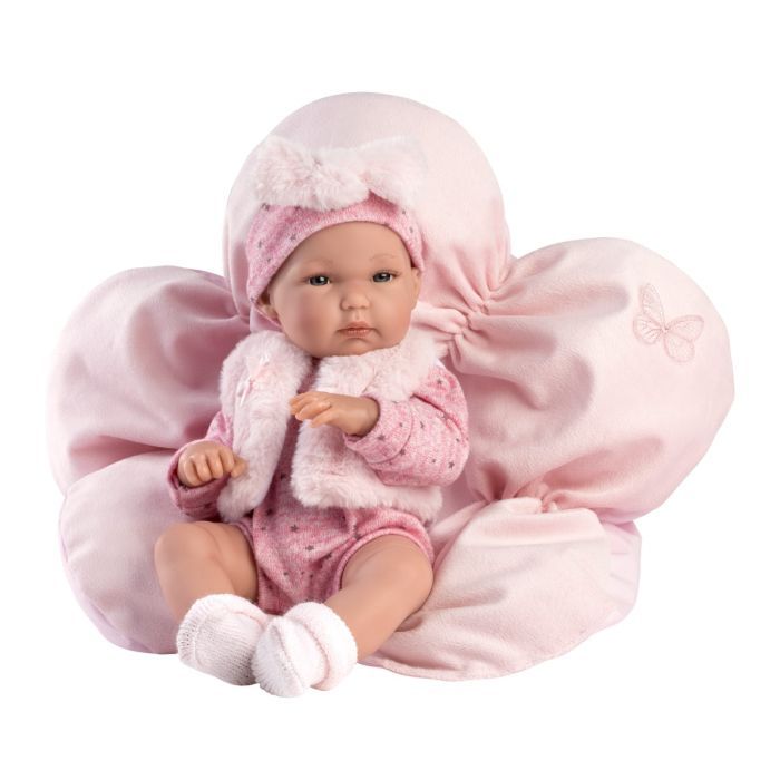 Пупс Llorens Bimba Con Cojin Rosa, 35 см (63592) зображення 2