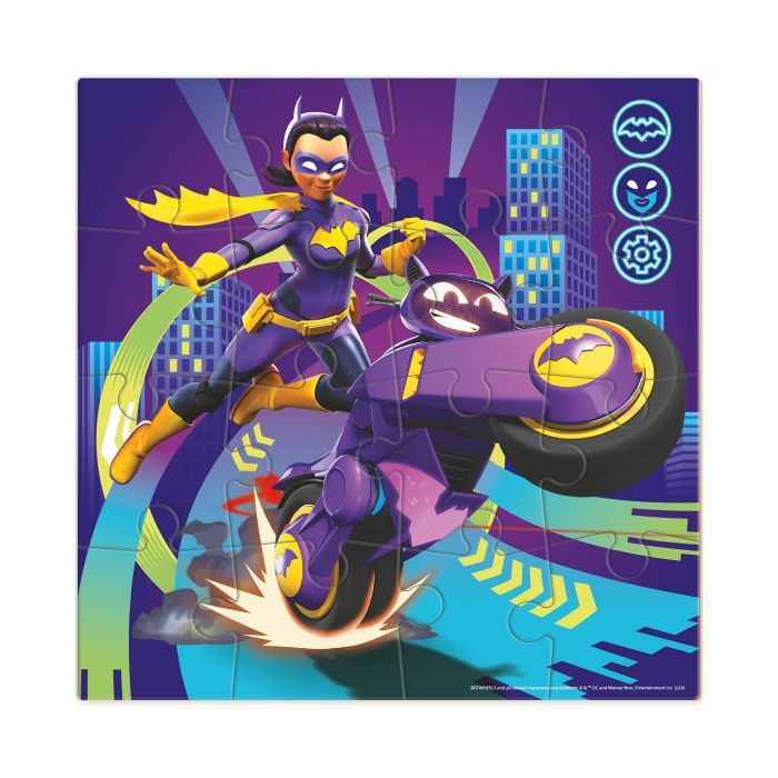 Пазл DoDo на 16 елементів Batwheels. Мотоцикл Бетгерл. Бібі (200552) зображення 3