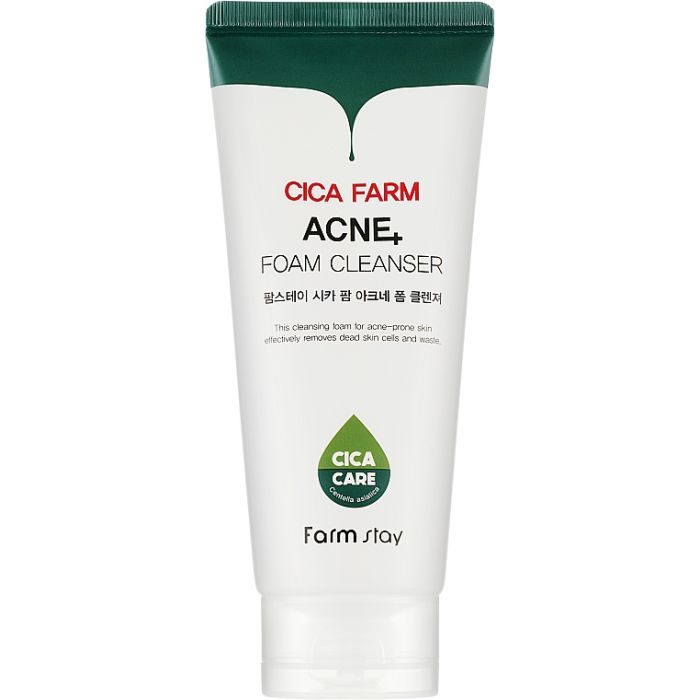 Пенка для умывания FarmStay Cica Farm Acne+ Foam Cleanser 180 мл (8809635231184) изображение 2