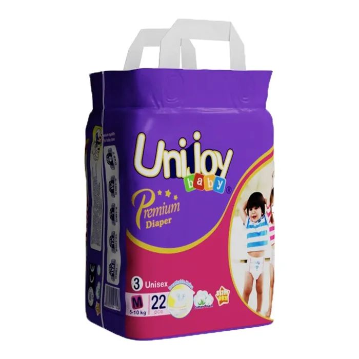 Підгузки Unijoy baby Premium М (5-10 кг) 22 шт (6973920541028) > ціни в Києві та Україні Підгузки Unijoy baby Premium М (5-10 кг) 22 шт (6973920541028)