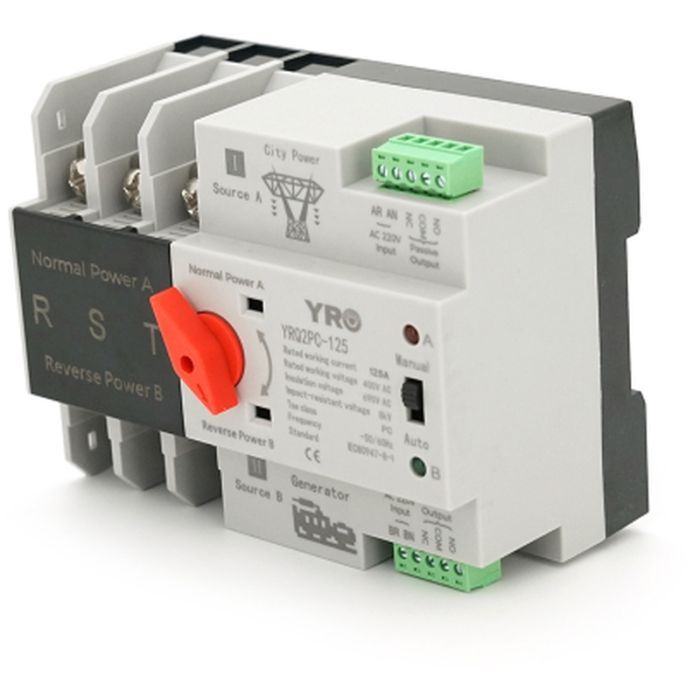 Автоматичний вимикач YRO YRQ2PC-125-3P