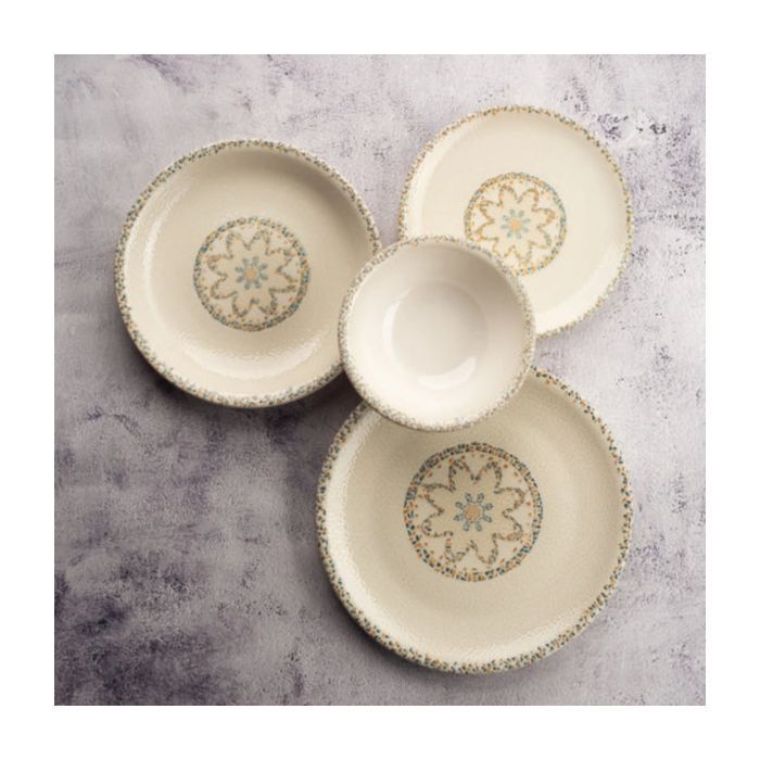 Салатник By Bone серія "Tinta" Tessera 18 см 650 мл (TN-TS-ZT-18-KS) изображение 2