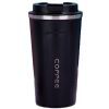 Термокружка Merlion MugCoffe 500 мл з відкидною кришкою, чорна (MugCoffe-500Black)