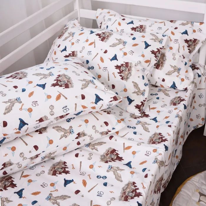 Постельное белье MirSon 013 Harry Potter Фланель 2x143x210 Семейный (2200009653636) изображение 11