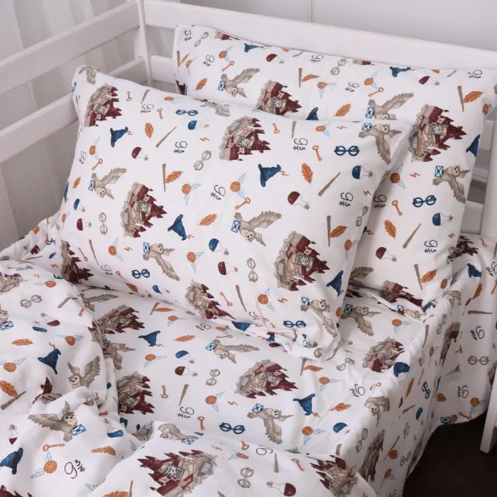 Постельное белье MirSon 013 Harry Potter Фланель 2x143x210 Семейный (2200009653636) изображение 2