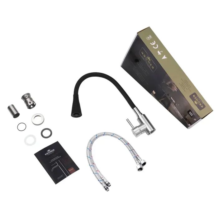 Змішувач Kroner Klassisch-ESG031BLK (CV035371) зображення 7