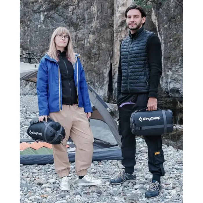 Спальный мешок KingCamp Sevan 250 Grey (KS2422_GREY_L) изображение 3