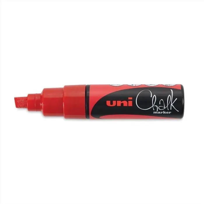 Маркер UNI Posca 8 мм, червоний (PWE-8K RED)