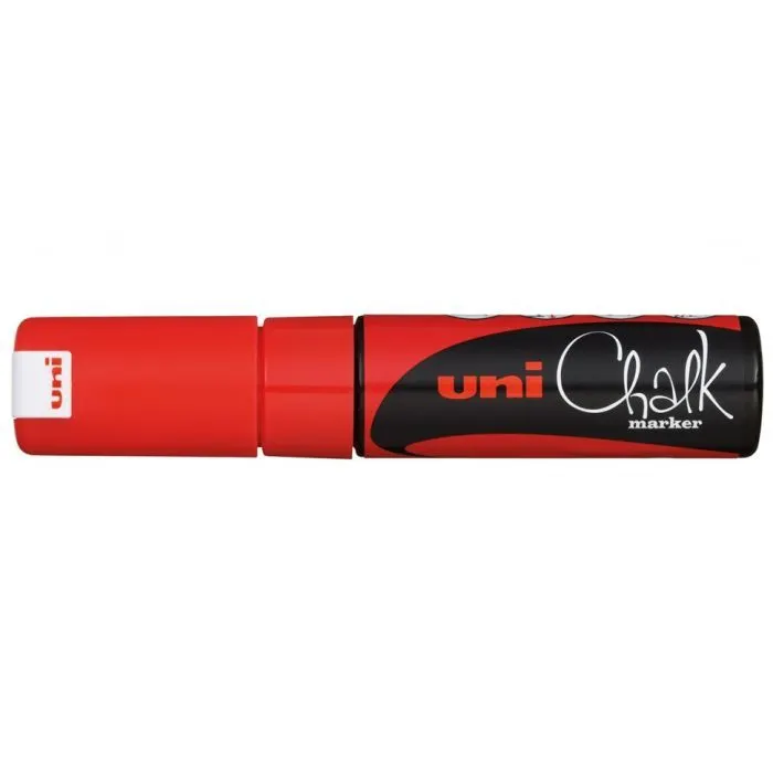 Маркер UNI Posca 8 мм, червоний (PWE-8K RED) зображення 2