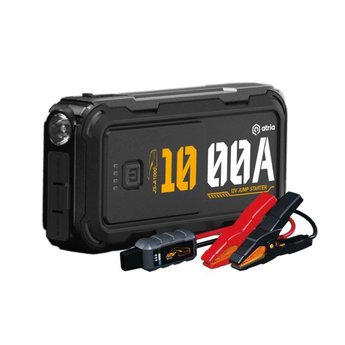 Пуско зарядний пристрій Atria 10000mAh 1000A QC18W LED ліхтар (JS-A1000) зображення 3