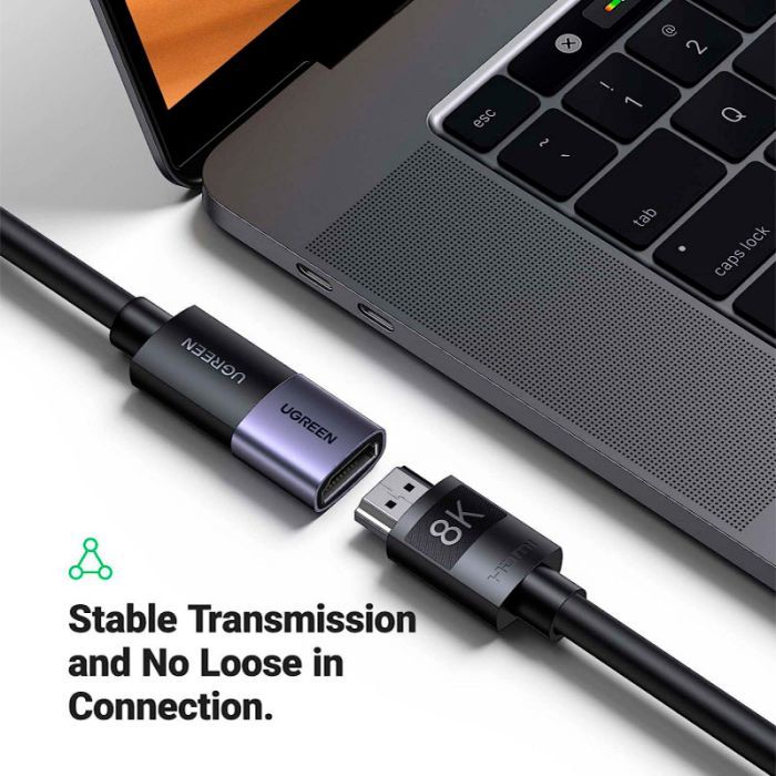 Переходник HDMI F to HDMI F 8K black UGREEN (90592) изображение 4